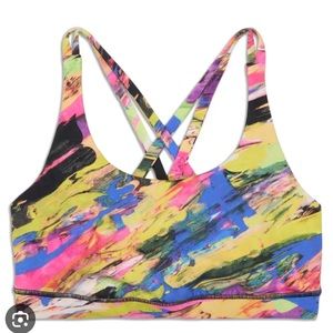 Lululemon Energy Bra- Multicolor